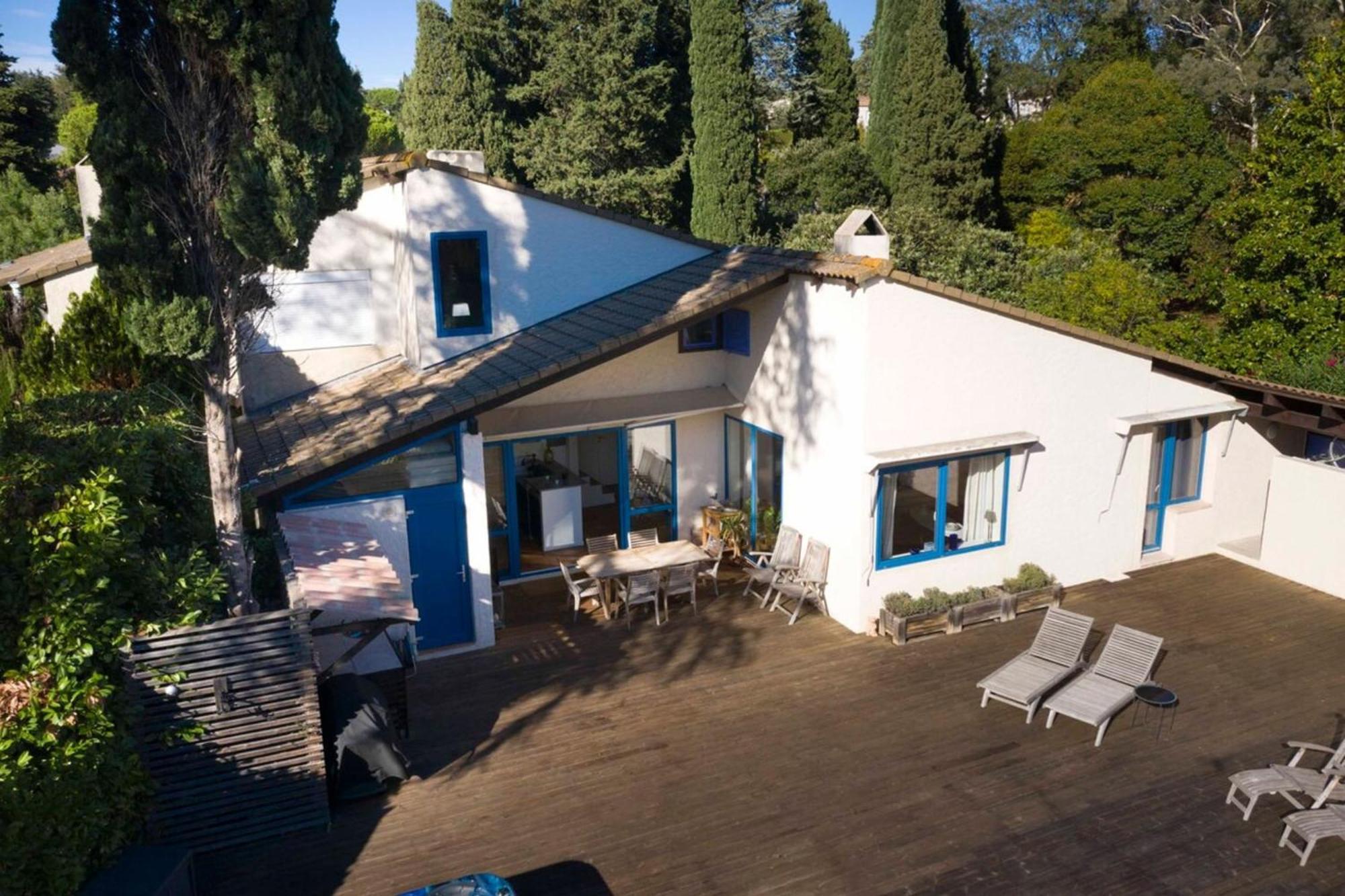 06V - Beautiful Villa With Spa Pool And Tennis Biot Exterior photo